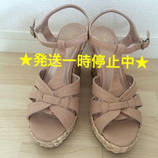 ヌォーボ ウェッジソールサンダル サンダル(レディース)の通販 20点 ... NU❤︎ウェッジソール サンダル