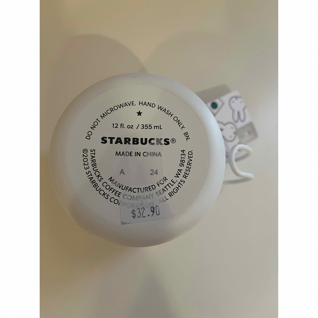 Starbucks(スターバックス)の【新品未使用】シンガポール限定　スタバ ミッフィー マグカップ miffy キッズ/ベビー/マタニティの授乳/お食事用品(マグカップ)の商品写真