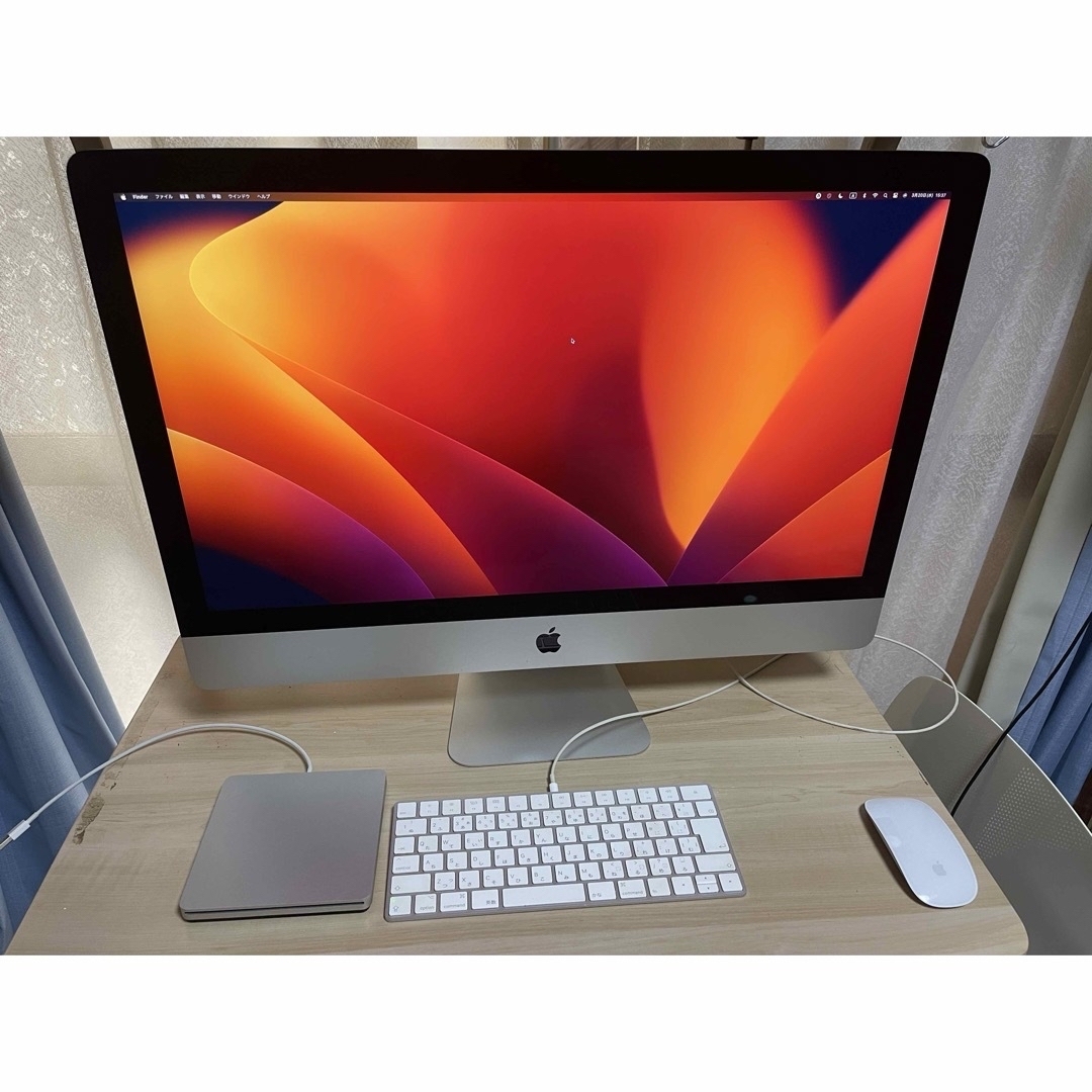 Mac (Apple)(マック)のApple iMac 27インチ 5K 2017年モデル スマホ/家電/カメラのPC/タブレット(デスクトップ型PC)の商品写真