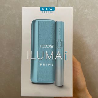 未登録 IQOS ILUMA i イルマiプライム 本体　ブリーズブルー(タバコグッズ)