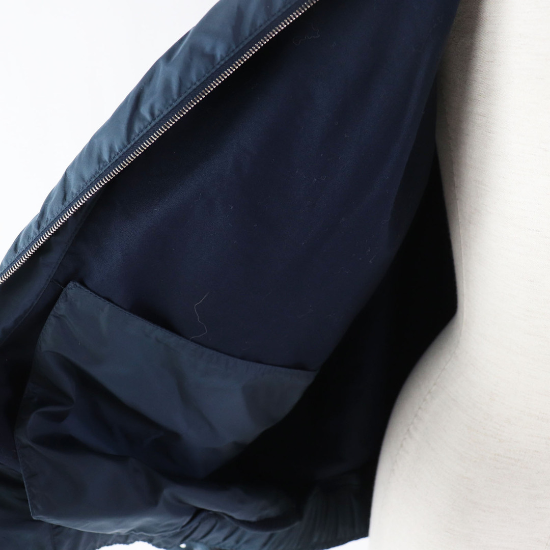 極美品 CHANEL シャネル P52914 スパンコール付き ココマークボタン ZIPUP ジャケット ブルーグリーン系 40 イタリア製 正規品 レディース レディースのジャケット/アウター(ノーカラージャケット)の商品写真