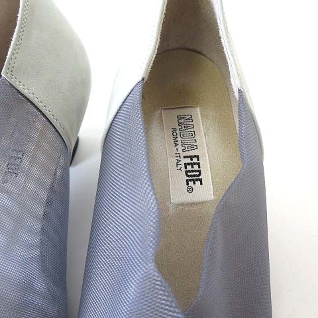 other(アザー)のNADIA FEDE パンプス メッシュ レザー 5 グレー 22cm レディースの靴/シューズ(ハイヒール/パンプス)の商品写真