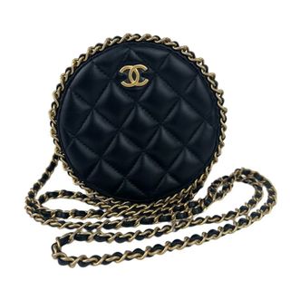 シャネル(CHANEL)の新品 CHANELシャネル AP0739 ラウンドミニチェーンショルダー30番台(ショルダーバッグ)