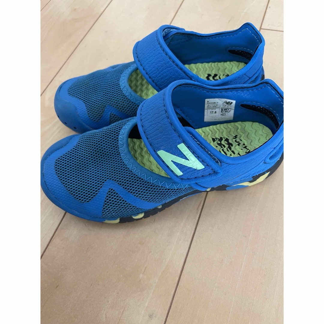 New Balance(ニューバランス)の子供ウォーターシューズ　17.5cm キッズ/ベビー/マタニティのキッズ靴/シューズ(15cm~)(サンダル)の商品写真