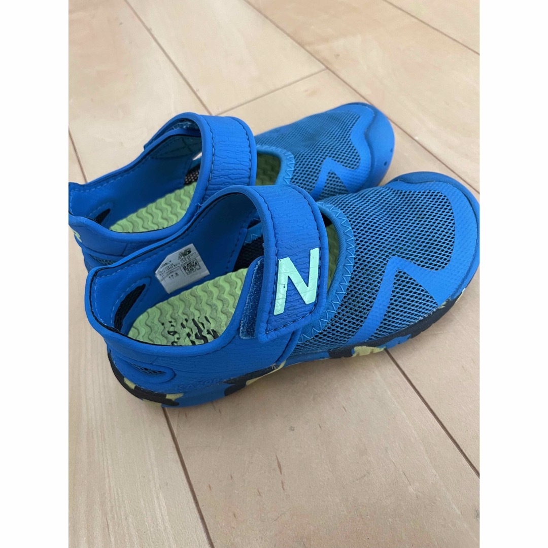 New Balance(ニューバランス)の子供ウォーターシューズ　17.5cm キッズ/ベビー/マタニティのキッズ靴/シューズ(15cm~)(サンダル)の商品写真