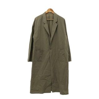 ユニバーサルプロダクツ(UNIVERSAL PRODUCTS)のUNIVERSAL PRODUCTS / ユニバーサルプロダクツ | COTTON TYPEWRITER CLOTH COAT コットン タイプライターコート | 3 | グレー | メンズ(その他)