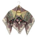 ETRO / エトロ | シルク フラワースカーフ | ピンク | レディース