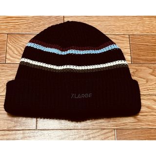 XLARGE ニット帽　美品