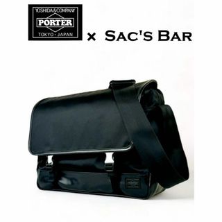 ポーター(PORTER)の【美品】PORTERポーター ストーム×サックスバー　コラボ　ショルダーバッグ(ショルダーバッグ)