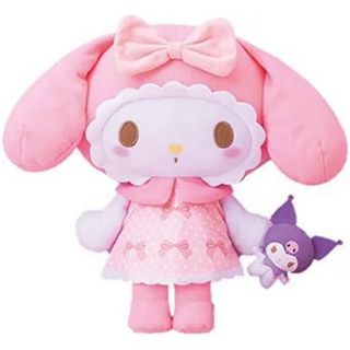 sanrio マイメロディ ガーリーピンクBIGぬいぐるみ−クロミと一緒−(ぬいぐるみ)