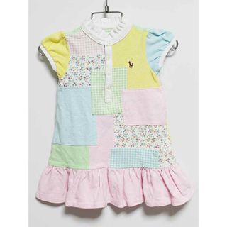 ラルフローレン(Ralph Lauren)の‡ラルフローレン/Ralph Lauren‡80cm 半袖ワンピース マルチ【中古】子供服 キッズ kids ベビー服 baby 女の子 夏 616032 onepi(ワンピース)