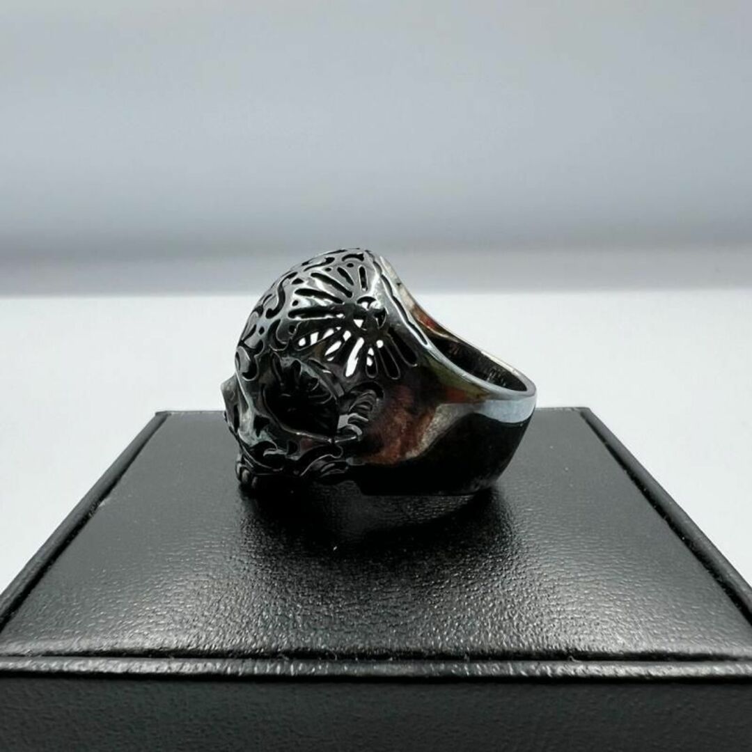 RUDE GALLERY(ルードギャラリー)のRUDE GALLERY × MAGICAL DESIGN スカルリング 12号 メンズのアクセサリー(リング(指輪))の商品写真