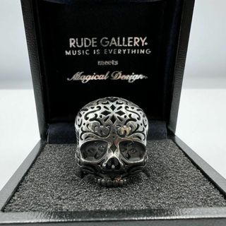 ルードギャラリー(RUDE GALLERY)のRUDE GALLERY × MAGICAL DESIGN スカルリング 12号(リング(指輪))