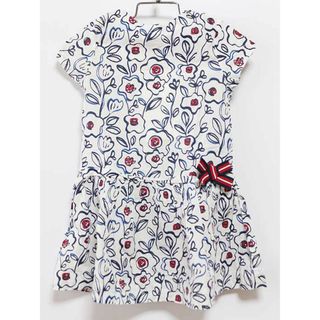 プチバトー(PETIT BATEAU)の‡プチバトー/PETIT BATEAU‡86cm 半袖ワンピース 白系【中古】子供服 キッズ kids ベビー服 baby 女の子 夏 716022 onepi(ワンピース)