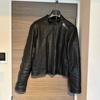 アクネストゥディオズ(Acne Studios)のACNE STUDIOS EMBOSSED LEATHER JACKET (ライダースジャケット)