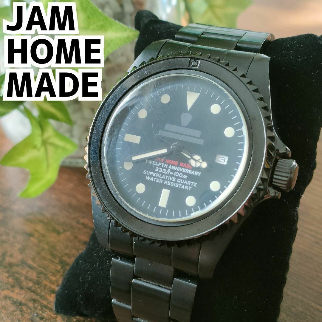 JAM HOME MADE(ジャムホームメイド)のジャムホームメイド 腕時計 ブラックダイヤモンド 【極希少】 12周年限定モデル メンズの時計(腕時計(アナログ))の商品写真