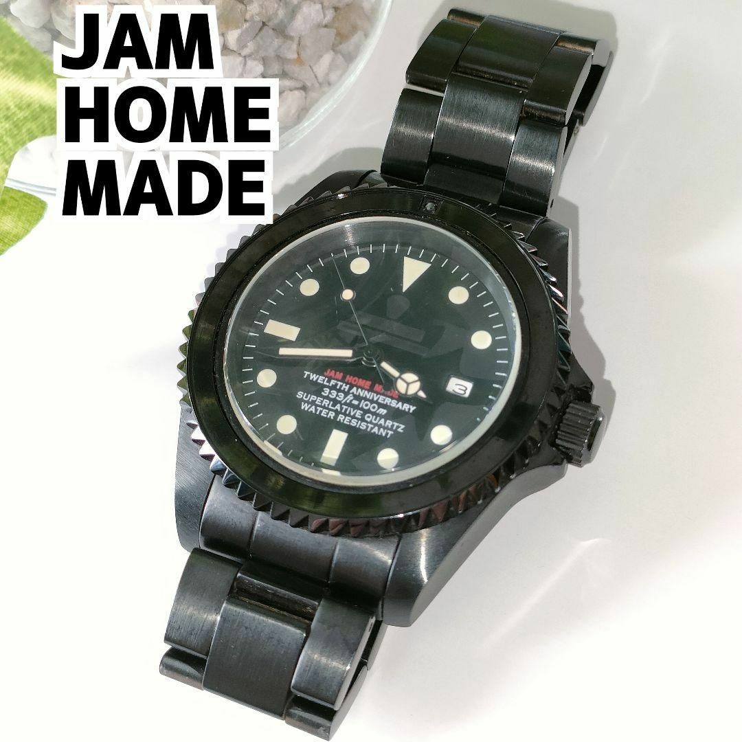 JAM HOME MADE(ジャムホームメイド)のジャムホームメイド 腕時計 ブラックダイヤモンド 【極希少】 12周年限定モデル メンズの時計(腕時計(アナログ))の商品写真