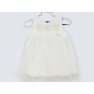 トッカ(TOCCA)の【春物 新入荷!】[トッカ/TOCCA BAMBINI]80cm ノースリーブワンピース/ノースリーブドレスワンピース 白 フォーマル 結婚式 冠婚葬祭【中古】子供服 キッズ kids ベビー服 baby 女の子 春夏 onepi 213042(ワンピース)