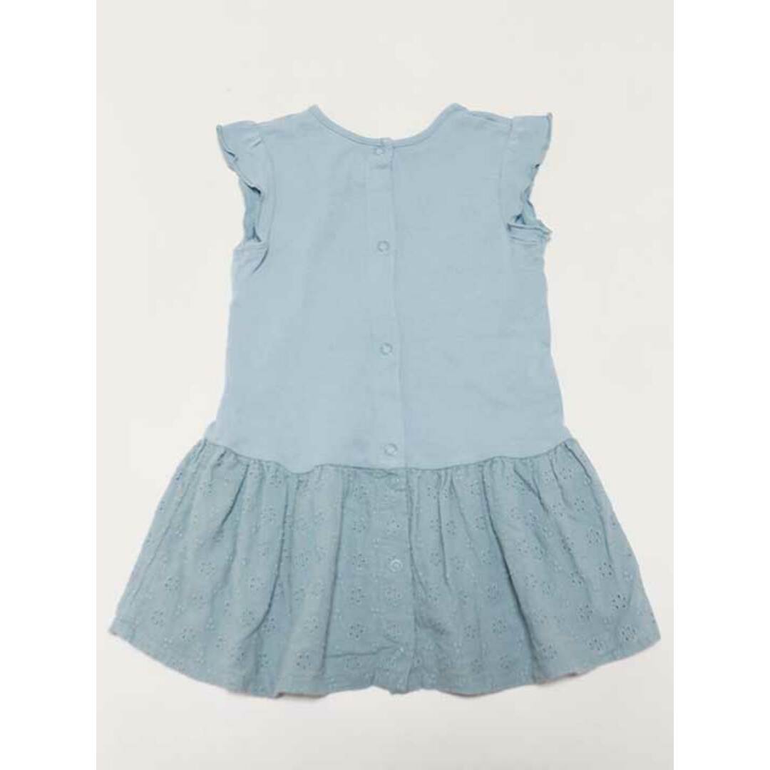 PETIT BATEAU(プチバトー)の‡プチバトー/PETIT BATEAU‡81cm ノースリーブワンピース/半袖ワンピース ブルー【中古】子供服 キッズ kids ベビー服 baby 女の子 夏 716022 onepi キッズ/ベビー/マタニティのベビー服(~85cm)(ワンピース)の商品写真