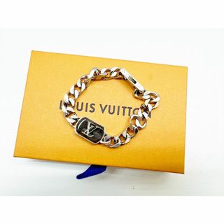 ルイヴィトン(LOUIS VUITTON)の美品　ルイヴィトン　ブレスレ　LV　シェイズメタル　 チェーン　ブレスレット(ブレスレット)