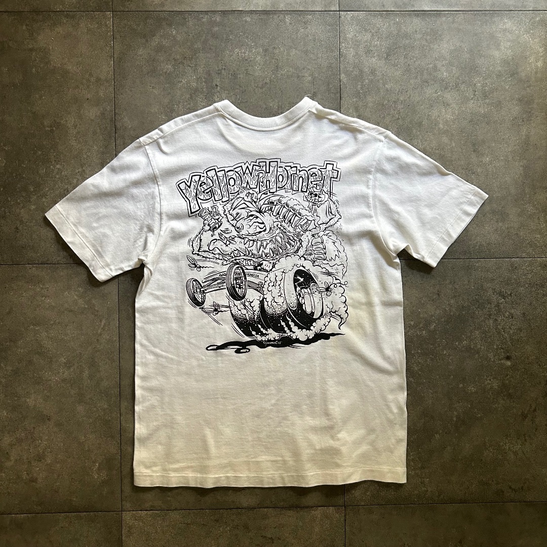 90s ヴィンテージtシャツ USA製 L相当 ホワイト エドロス  メンズのトップス(Tシャツ/カットソー(半袖/袖なし))の商品写真