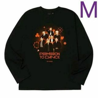 ボウダンショウネンダン(防弾少年団(BTS))のBTS Permission to dance Tシャツ Mサイズ 長袖 新品(アイドルグッズ)