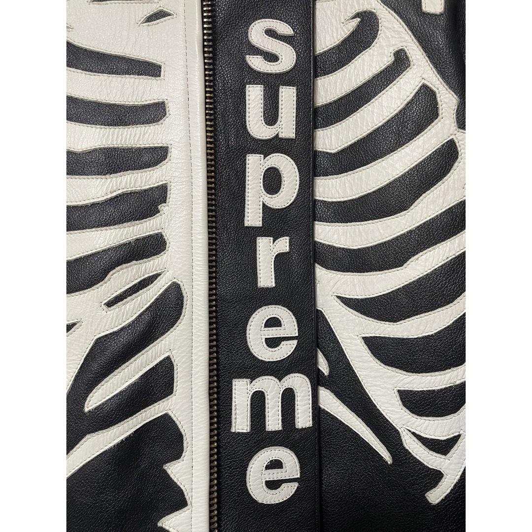 Supreme(シュプリーム)のSupreme Vanson LeatherBones Jacket黒M メンズのジャケット/アウター(レザージャケット)の商品写真