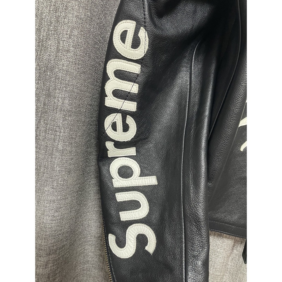 Supreme(シュプリーム)のSupreme Vanson LeatherBones Jacket黒M メンズのジャケット/アウター(レザージャケット)の商品写真