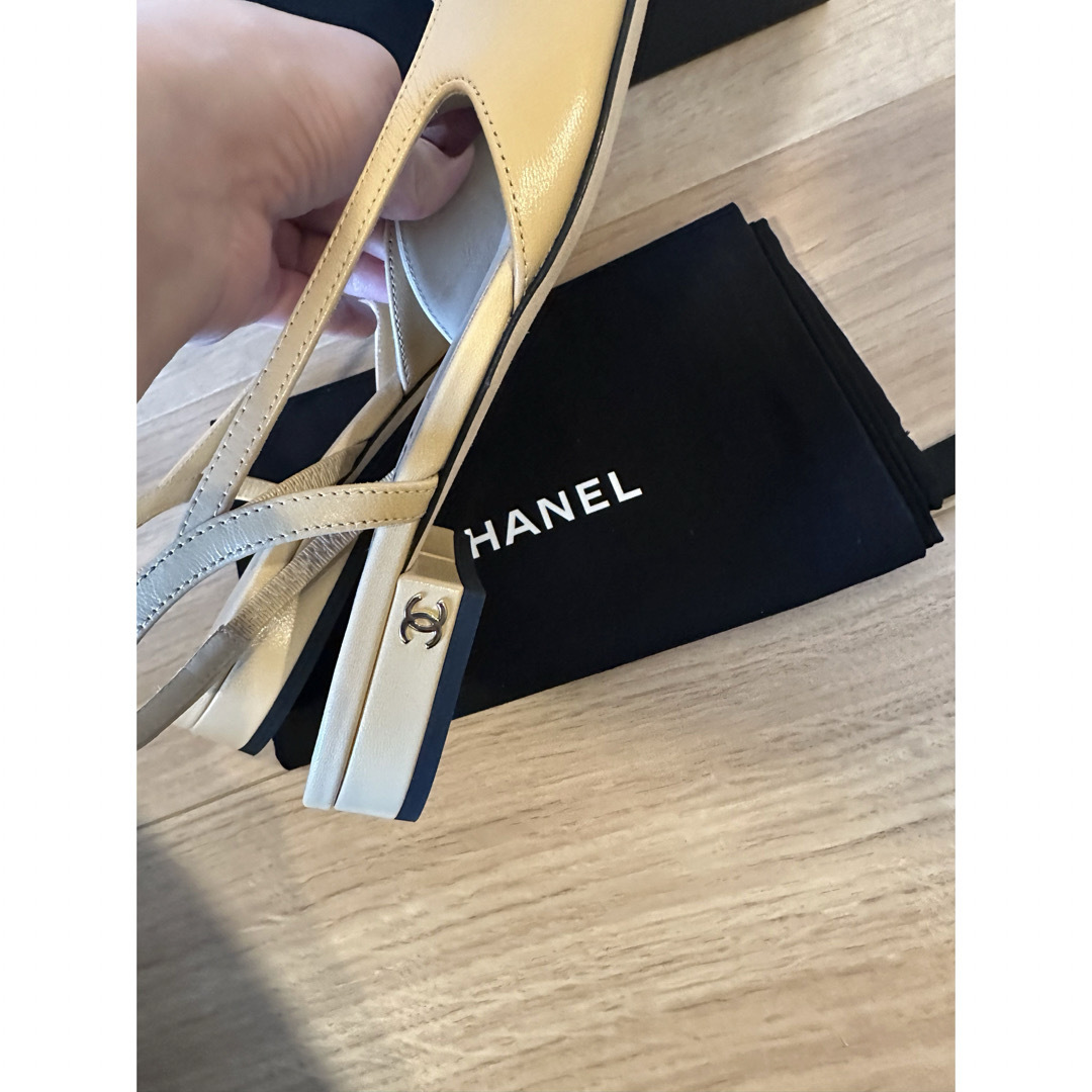 CHANEL(シャネル)のCHANEL スリンクバックシューズ　新品 レディースの靴/シューズ(その他)の商品写真