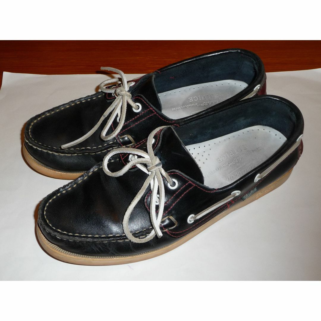 Paraboot - 希少 パラブーツ BARTH デッキシューズ EDIFICE別注 NAVY 7