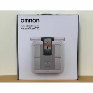 オムロン(OMRON)の新品！オムロン 体重体組成計 カラダスキャン HBF-710-J(体重計/体脂肪計)