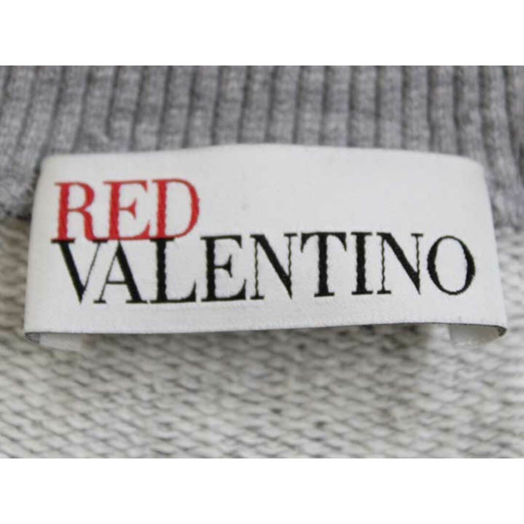 RED VALENTINO(レッドヴァレンティノ)の【春物 新入荷】‡RED VALENTINO/レッドバレンチノ‡ドット柄スウェット/フレンチスリーブ グレー レディース XS 【中古】春夏 703042 レディースのトップス(トレーナー/スウェット)の商品写真