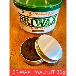 ⭐️BRIWAX:ブライワックス⭐️ウォールナット30g アルミ缶⭐️(その他)