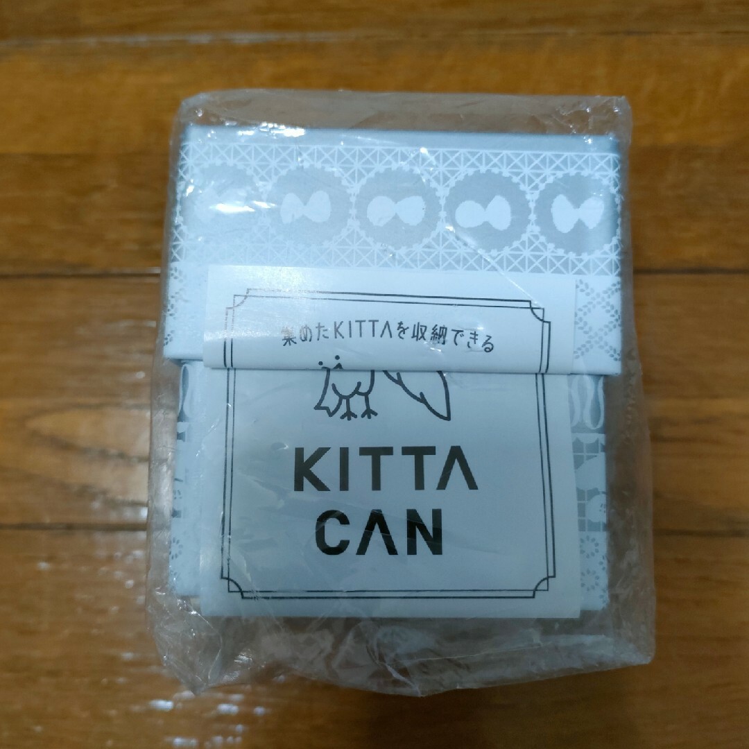 キングジム(キングジム)のKITTA　レース　缶ケース　マスキングテープ　15冊ほど収納可能 エンタメ/ホビーのコレクション(その他)の商品写真