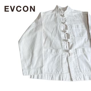 1LDK SELECT - 希少★EVCON エビコン DENIM KUNG FU JACKET アイボリー