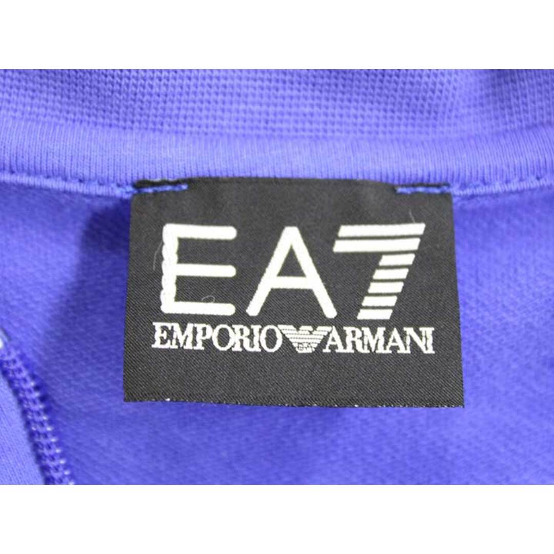 Emporio Armani(エンポリオアルマーニ)の【春物 新入荷】‡EMPORIO ARMANI/エンポリオ アルマーニ‡ジップアップジャケット/長袖 ブルー/青 レディース S【中古】春秋 otr 703042 レディースのジャケット/アウター(その他)の商品写真