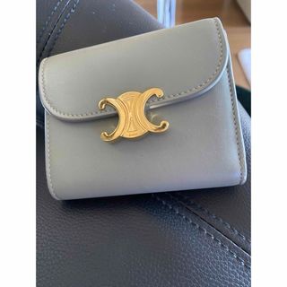 celine - 【全額返金保証・送料無料】セリーヌの長財布・正規品・極美 