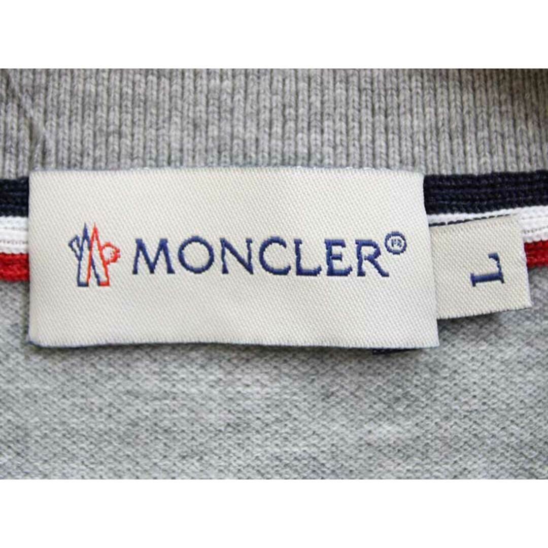 MONCLER(モンクレール)の【春物 新入荷】‡MONCLER/モンクレール‡MAGLIA PORO MANICA SHORT SLEEVE PORO SHIRT/ポロシャツ/半袖 グレー メンズ L【中古】春夏 703042 メンズのトップス(ポロシャツ)の商品写真