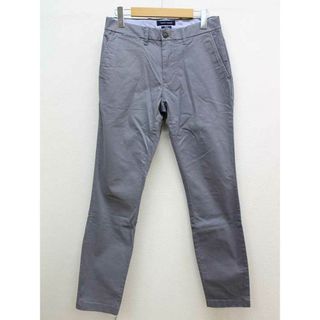 トミーヒルフィガー(TOMMY HILFIGER)の【新入荷】‡TOMMY HILFIGER/トミーヒルフィガー‡スリムフィットパンツ/十分丈 グレー メンズ 28/32【中古】春夏秋冬 703042(スラックス/スーツパンツ)