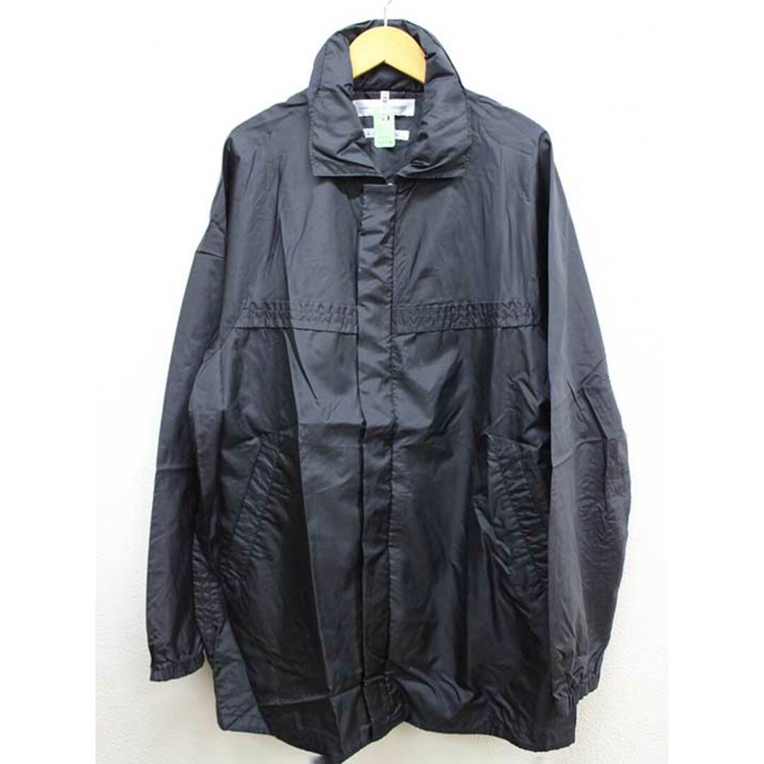 COMME des GARCONS(コムデギャルソン)の【春物 新入荷】‡COMME des GARCONS/コム デ ギャルソン‡ナイロンジャケット/長袖/ミドル丈 ブラック/黒 メンズ  L【中古】春秋 otr 503042 メンズのジャケット/アウター(その他)の商品写真