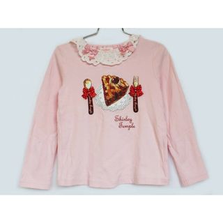 シャーリーテンプル(Shirley Temple)の【春物 新入荷!】[シャーリーテンプル/Shirley Temple]120cm 長袖カットソー/長袖Tシャツ/ロンT ピンク【中古】子供服 キッズ kids 女の子 春秋冬 tops 913042(Tシャツ/カットソー)