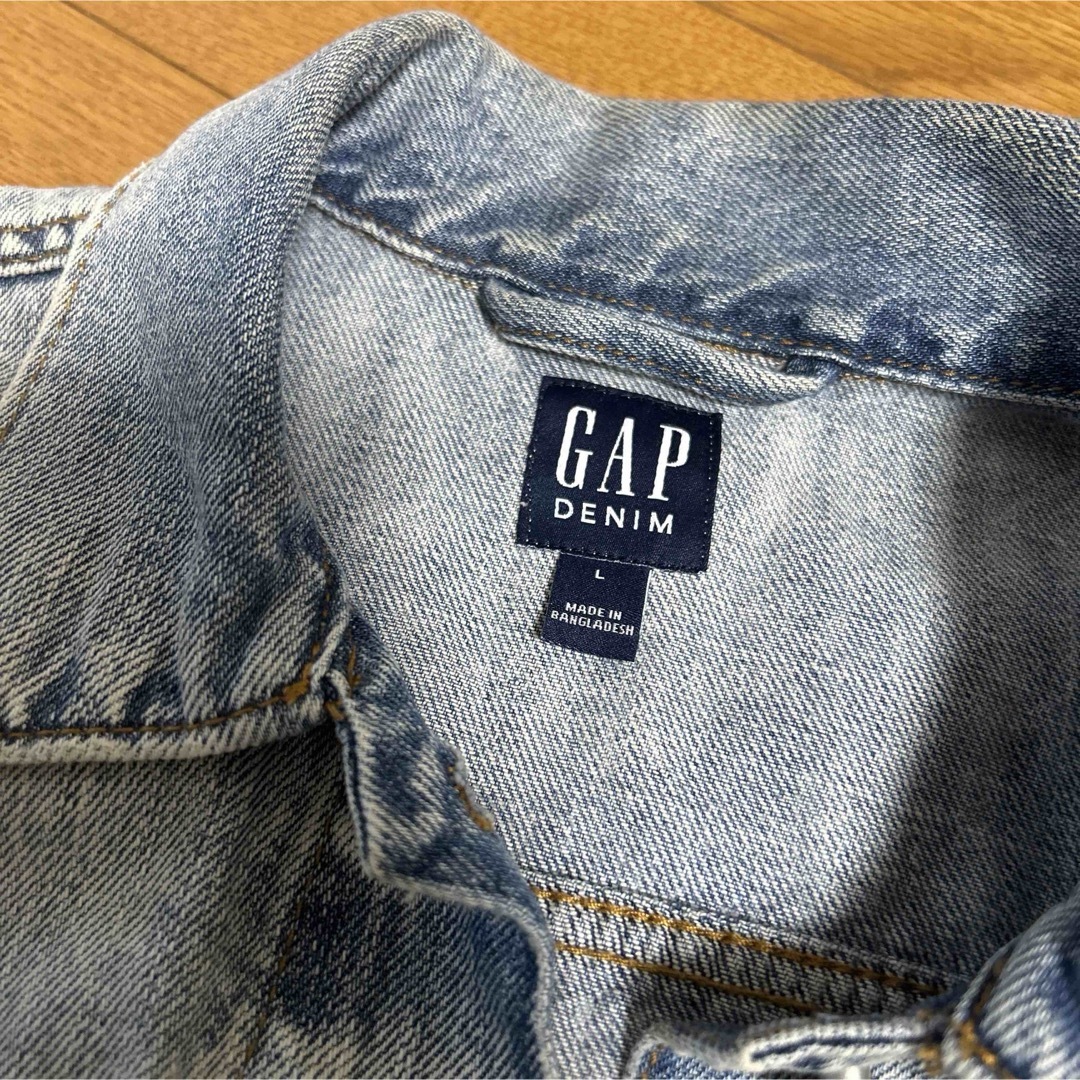GAP(ギャップ)の新品GAP メンズGジャン　L メンズのジャケット/アウター(Gジャン/デニムジャケット)の商品写真