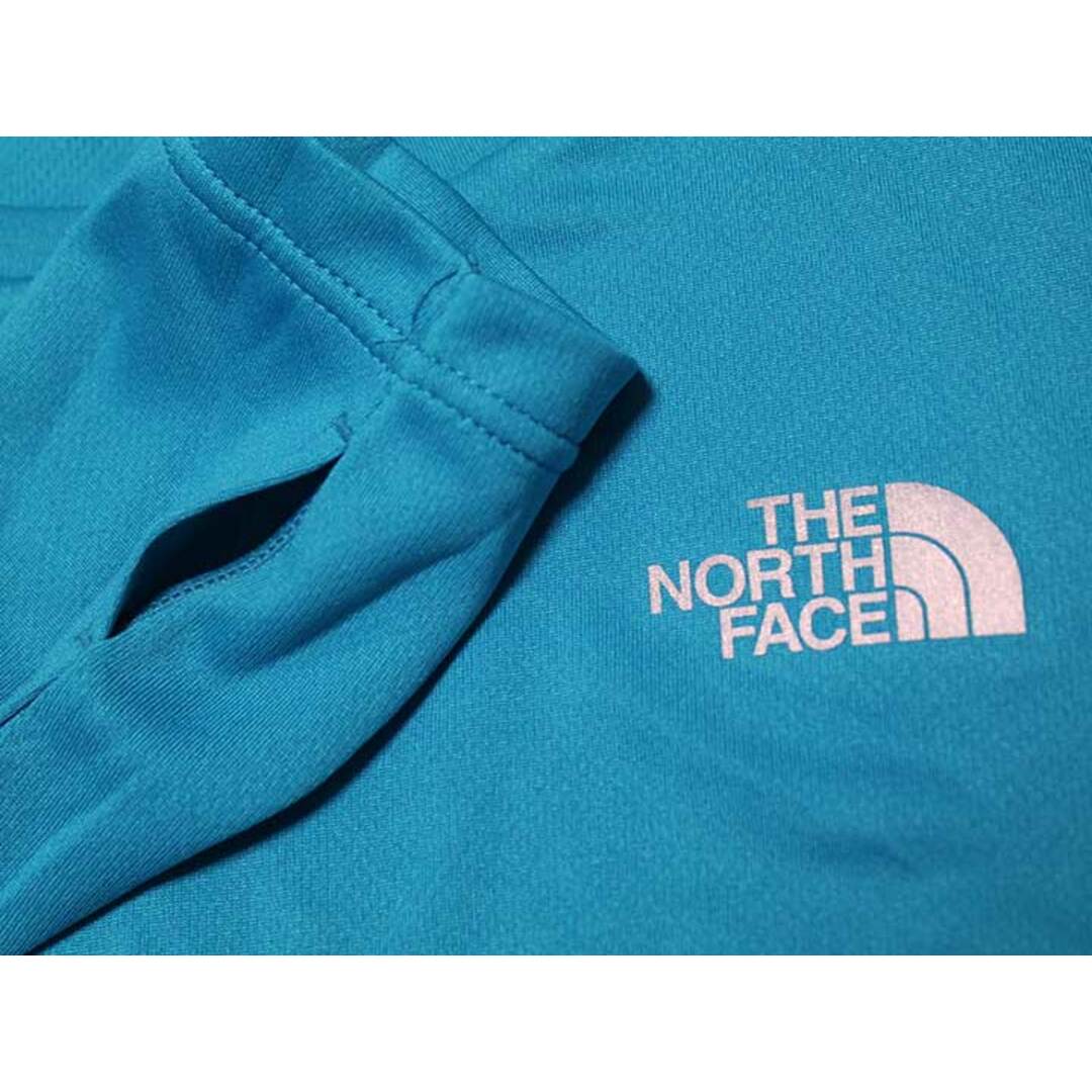 THE NORTH FACE(ザノースフェイス)の【春夏物 新入荷!】‡ザ・ノースフェイス/THE NORTH FACE‡120cm ロングスリーブサンサイズTシャツ/長袖Tシャツ/長袖カットソー/ロンT ブルー系 UVカット【中古】子供服 キッズ kids 男の子 女の子 春夏 tops 513042 キッズ/ベビー/マタニティのキッズ服女の子用(90cm~)(Tシャツ/カットソー)の商品写真