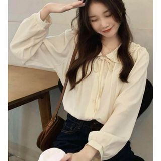 シーイン(SHEIN)の【完売商品】SHEIN ブラウス(シャツ/ブラウス(長袖/七分))