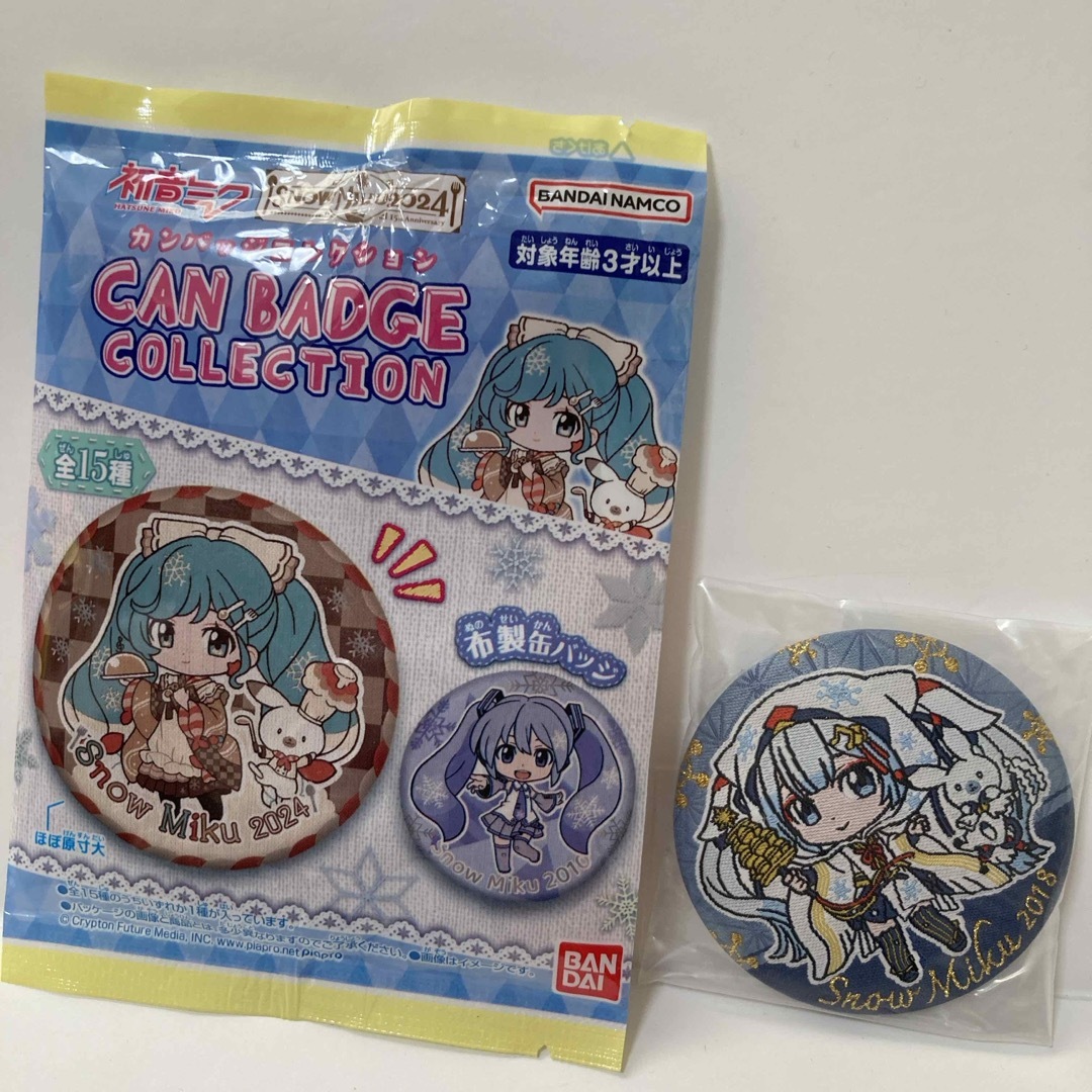 BANDAI(バンダイ)の初音ミク　カンバッジ エンタメ/ホビーのアニメグッズ(バッジ/ピンバッジ)の商品写真