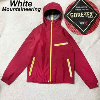 ホワイトマウンテニアリング(WHITE MOUNTAINEERING)の美品　ホワイトマウンテニアリング　マウンテンパーカー　ゴアテックス　M メンズ(マウンテンパーカー)