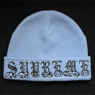 シュプリーム(Supreme)のSupreme Old English Rhinestone Beanie(ニット帽/ビーニー)