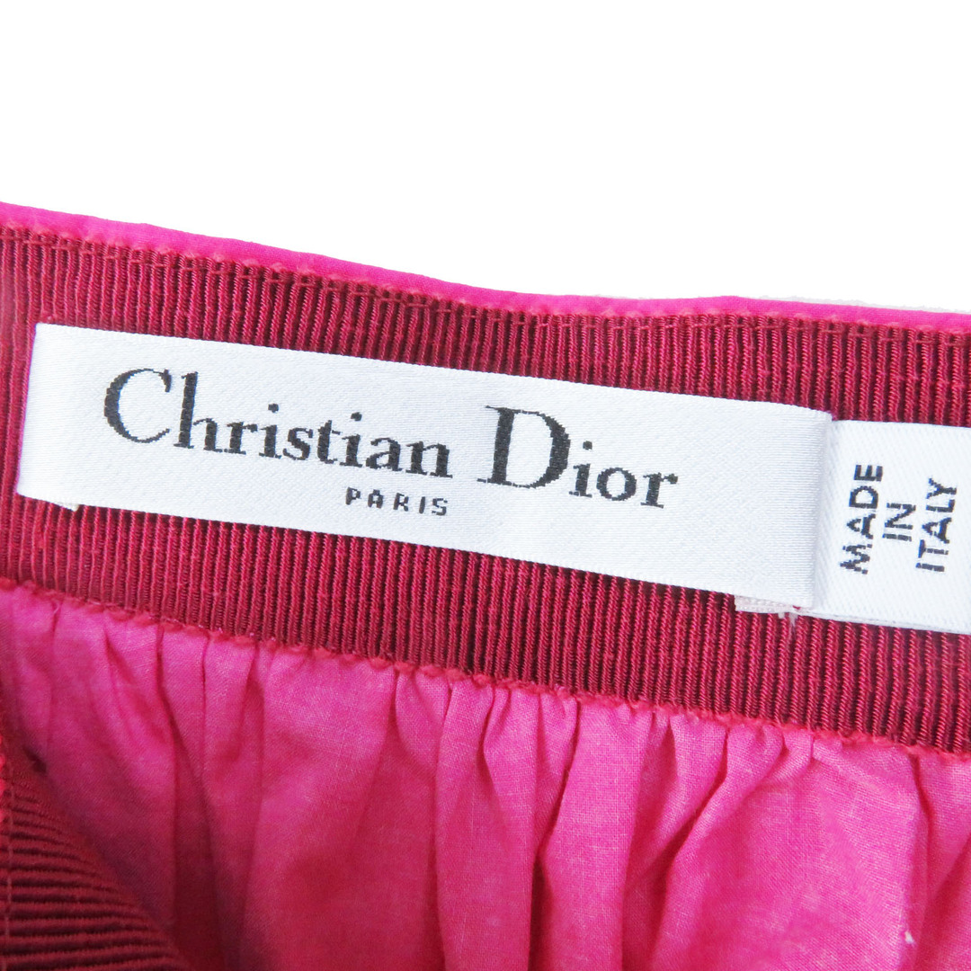 Christian Dior(クリスチャンディオール)の極美品◎Christian Dior クリスチャンディオール 22SS 221J96A3683  D-Tiger Pop タイガーポップ ロングスカート ピンク系 38 イタリア製 正規品 レディース レディースのスカート(ロングスカート)の商品写真