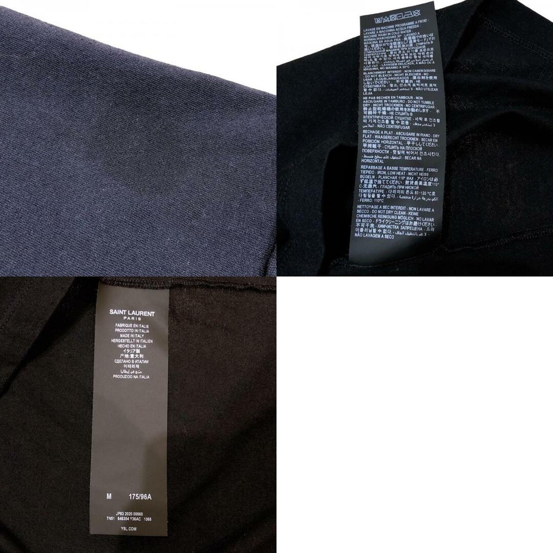Saint Laurent(サンローラン)の　サンローラン SAINT LAURENT サンセットビーチフォト Tシャツ 6446354 ブラック/オレンジ/グリーン コットン メンズ 半袖Ｔシャツ メンズのトップス(Tシャツ/カットソー(半袖/袖なし))の商品写真