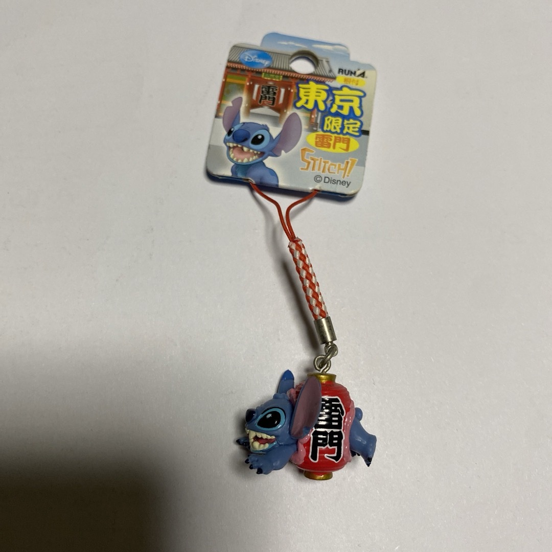 Disney - 東京限定 雷門 スティッチ 根付 キーホルダー Disney - 東京限定 雷門 スティッチ 根付 キーホルダー
